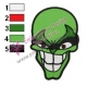 The Mask Face Embroidery Design